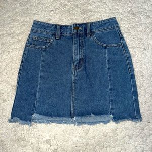 Forever 21 Denim Mini Skirt